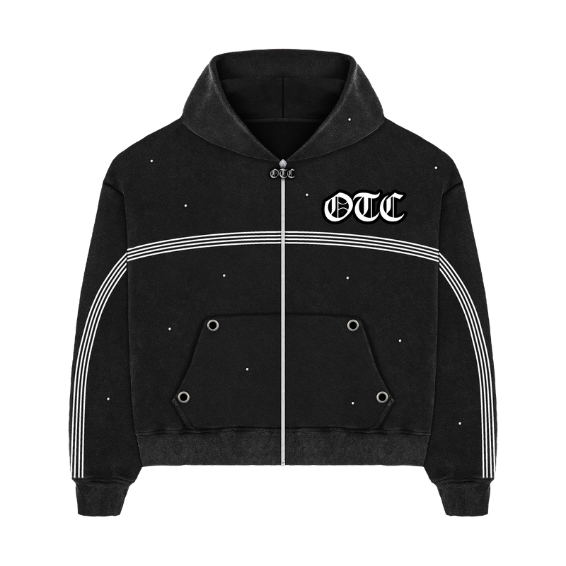 BLACK CHASERS ONLY ZIP-UP